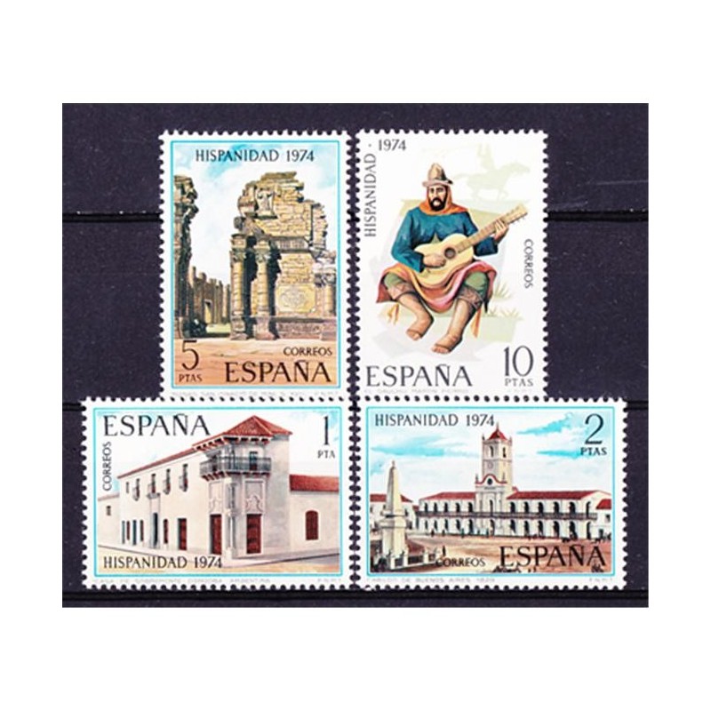 1974. 12 de octubre. Hispanidad, Argentina (3S Serie).