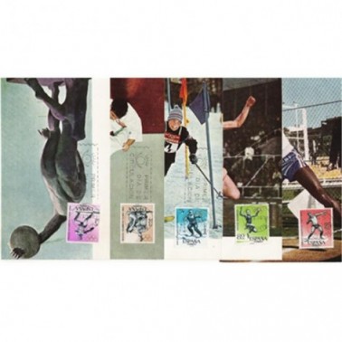 1964. 10 de octubre. Juegos Olímpicos de Innsbruck y Tokio.